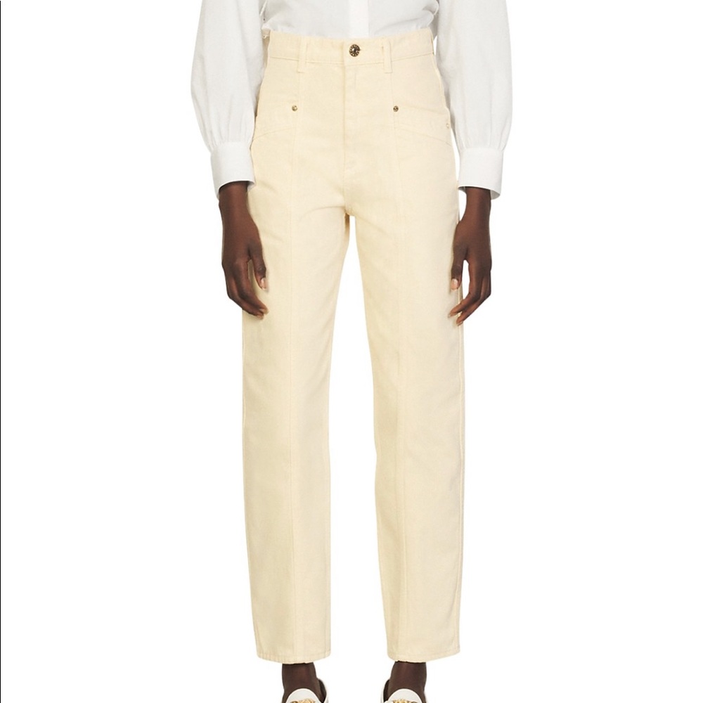 Sandro High Waisted Jeans